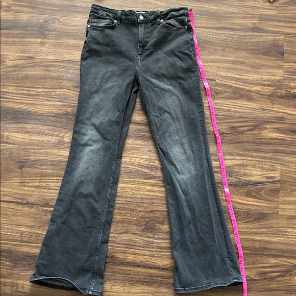 Denim - ZARA — Faded Black Women's Bootcut Jeans
